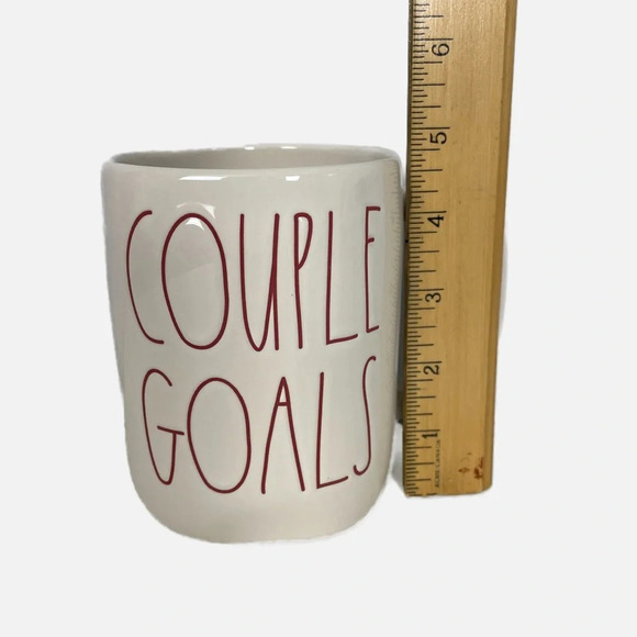 Rae Dunn Couple Goals Coffee Tea Mug Artisan Collection by Magenta EUC - Picture 7 of 9